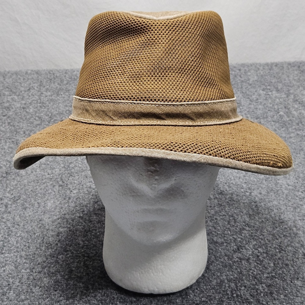 Henschel Hat Co. H1H Aussie Breezer Mesh Hat Brown Large Safari‎ Sun Breathable